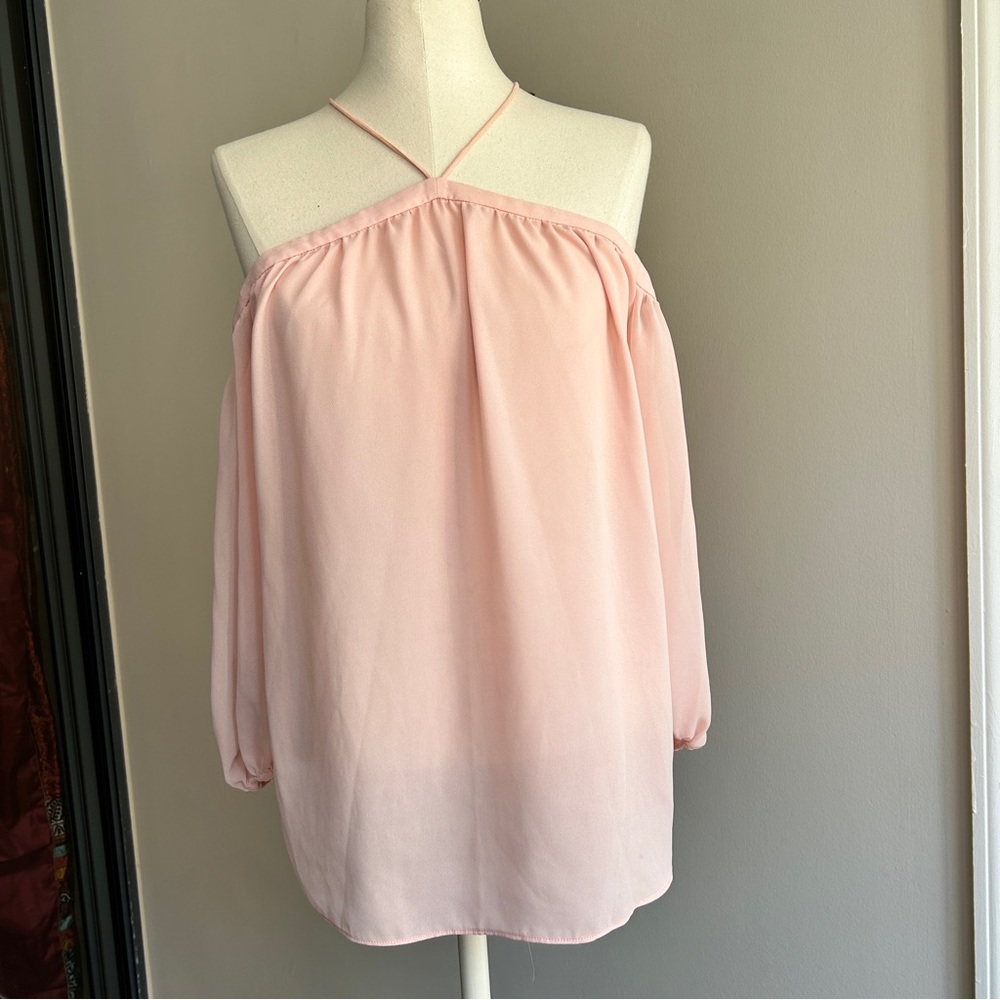 Sheer Pink Blouse